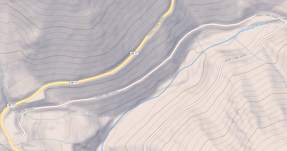 Map preview of CEDAR CREEK