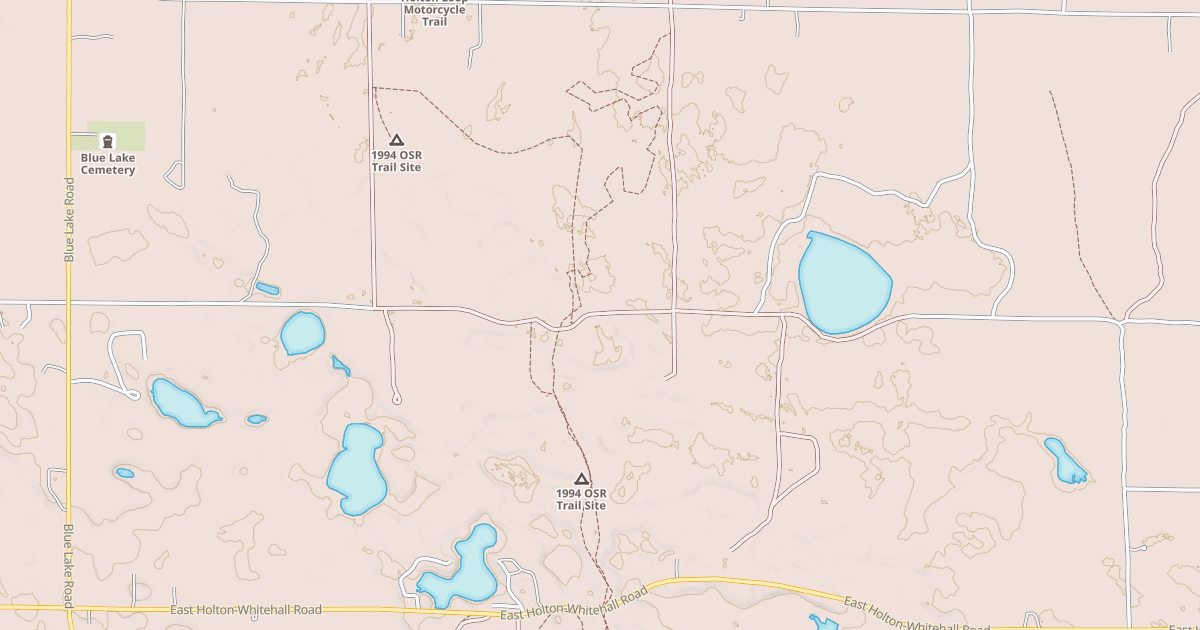 Map preview of HOLTON MOTORCYCLE TRAIL