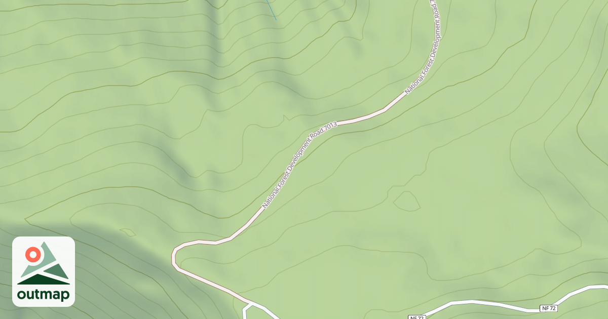 Map of UPPER BOUNDARY CREEK