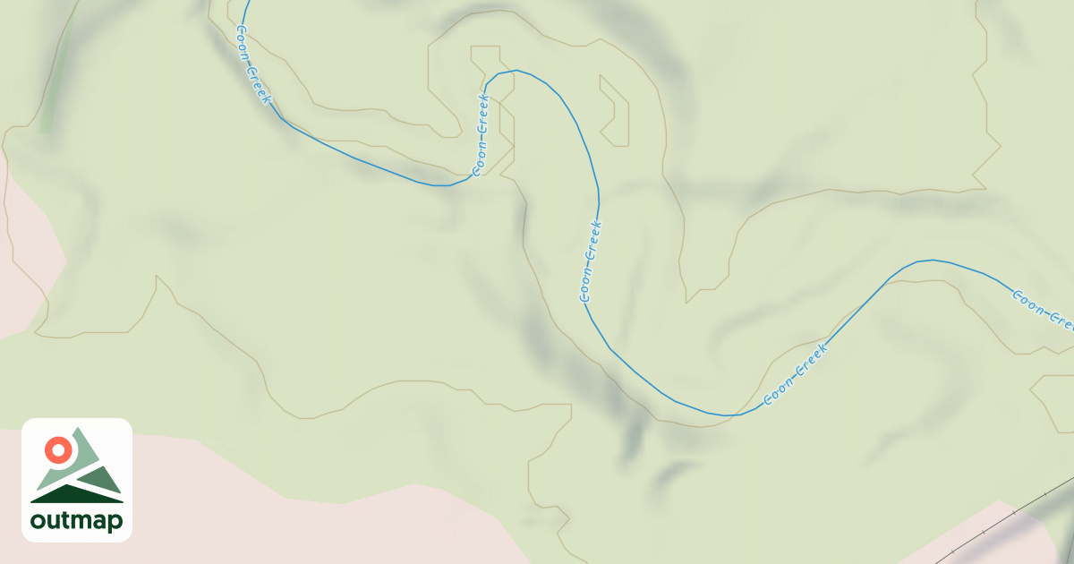 Map of Shady Oaks Native Prairie Adventure Trails