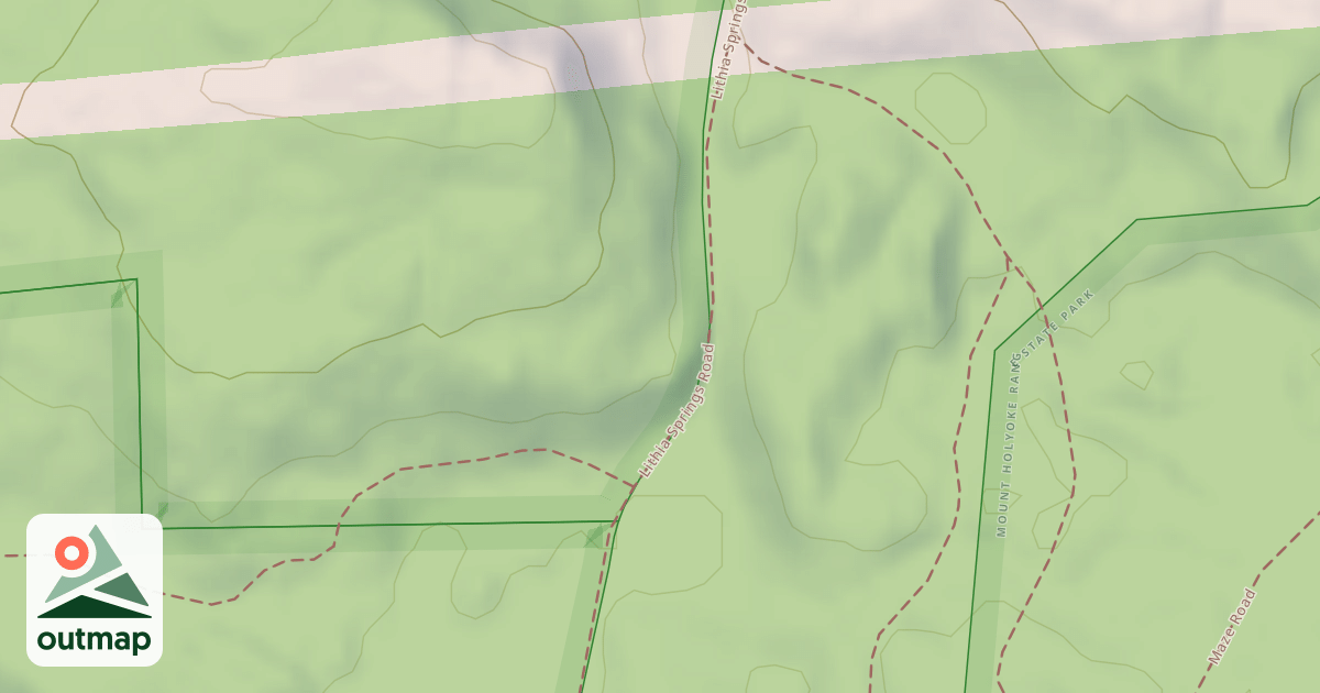Map of Lithia Springs Road