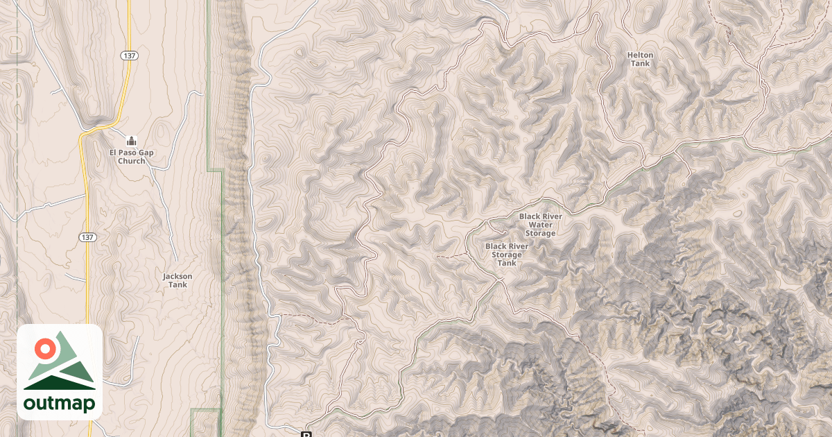 Map of SOLDIER SPRING