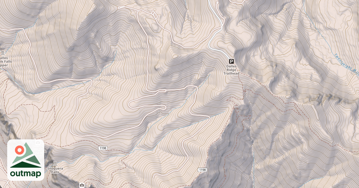 Map of DALLAS RIDGE ROAD