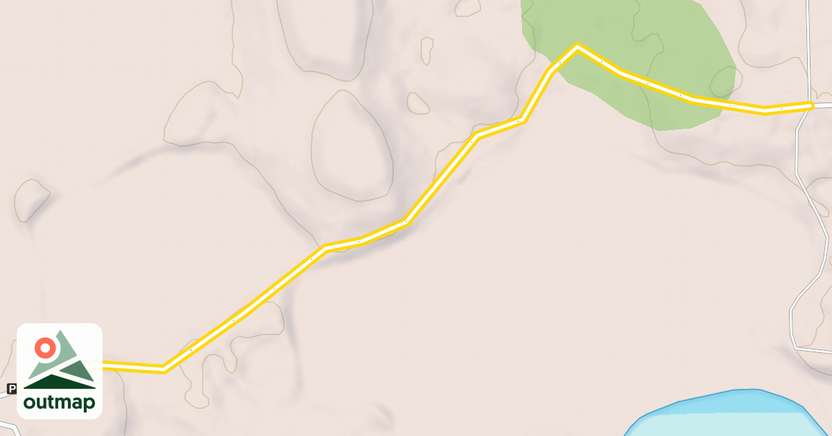 Map of Cullen Woods Trail