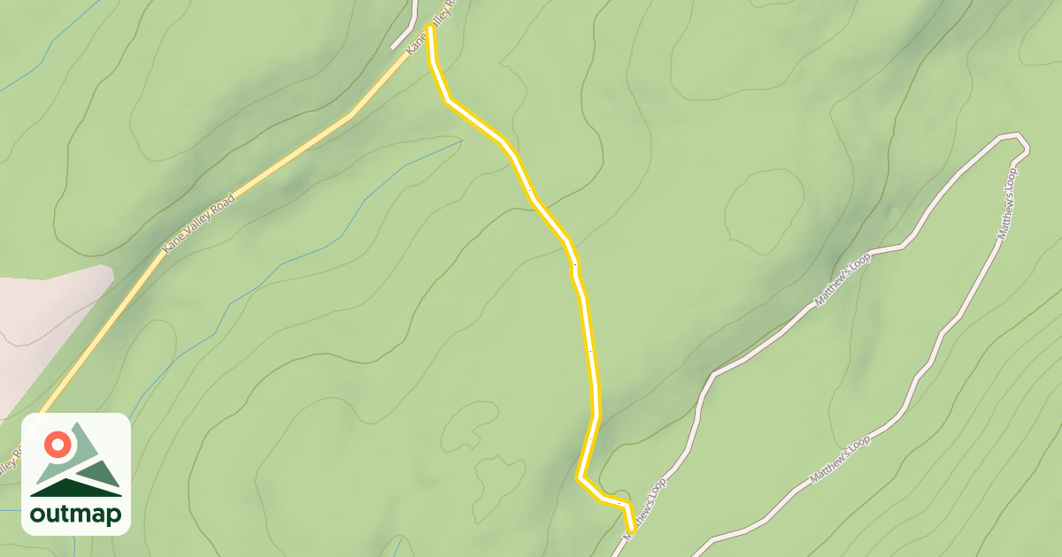 Map of Chute Trail