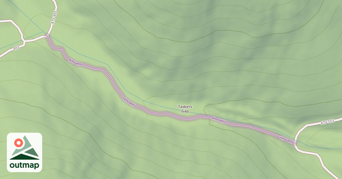 Map of ATV 495