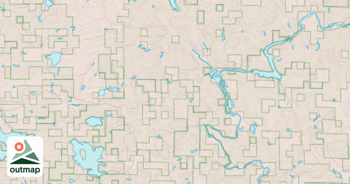 Map of ELEPHANT LAKE