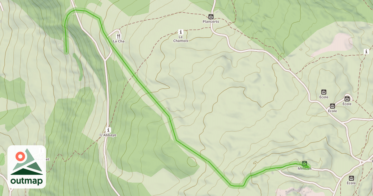 Map of La Cha