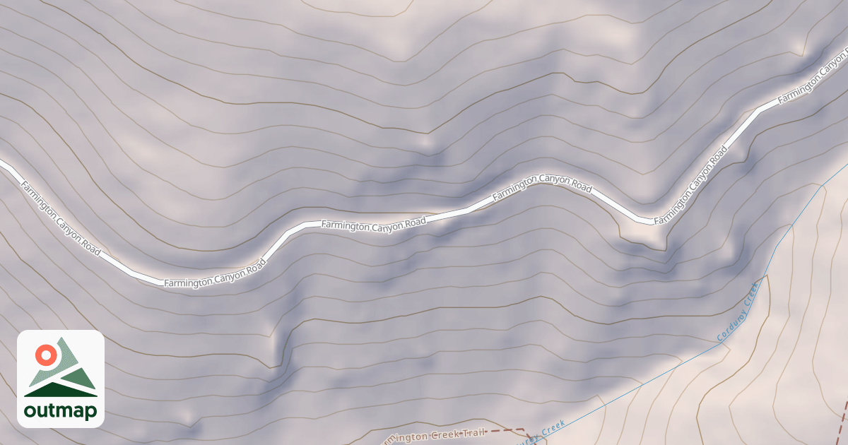 Map of Farmington Canyon Atv