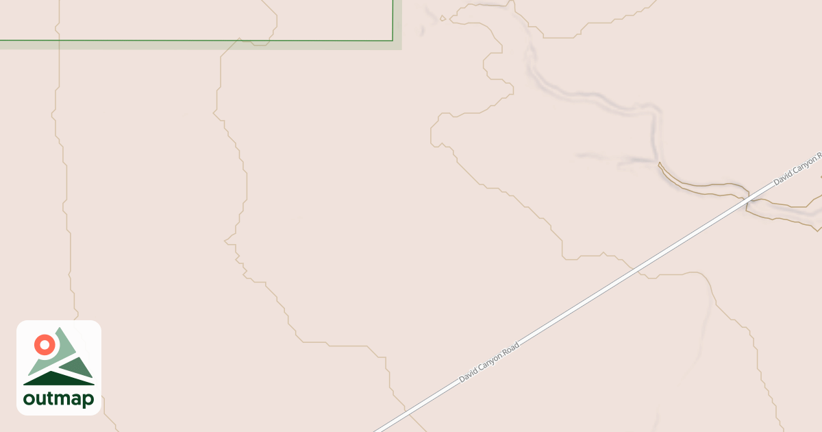 Map of DAVID CANYON I