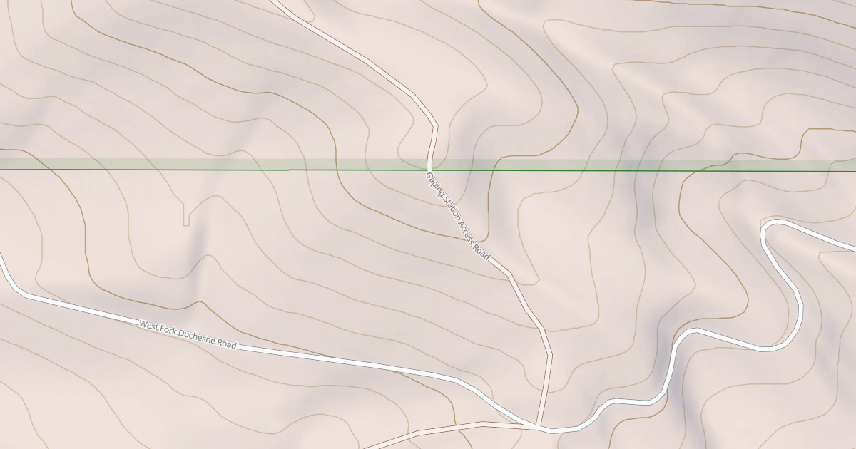 Map preview of GAGING STATION ACCESS