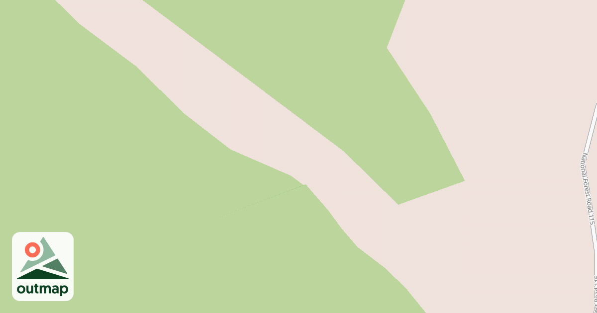Map of USFS Motor Vehicle Use Map Roads {7964904D-AAC3-452D-947A-3DBB28E4AB88}