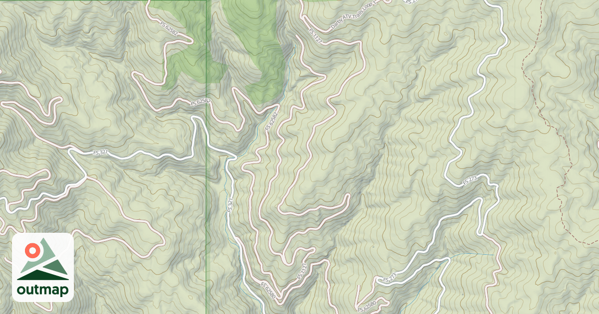Map of (FDR) NORTH RYE-DIVIDE