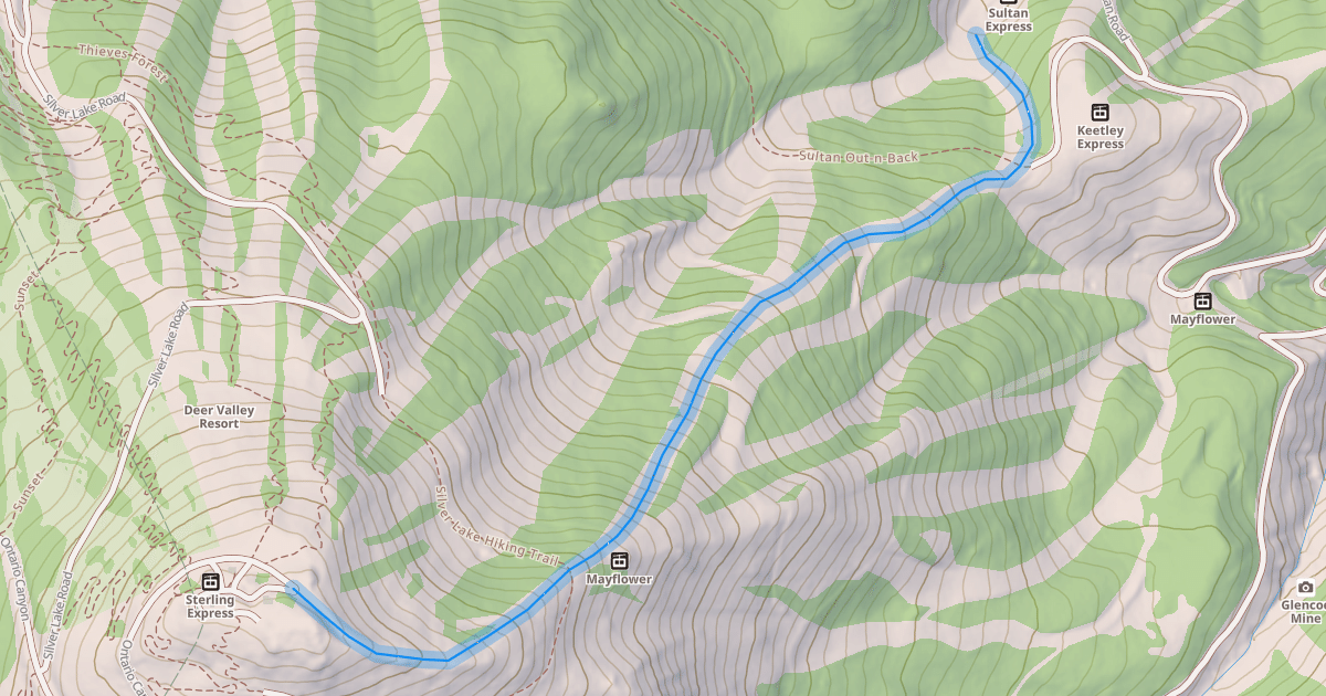 Map preview of Stein's Way