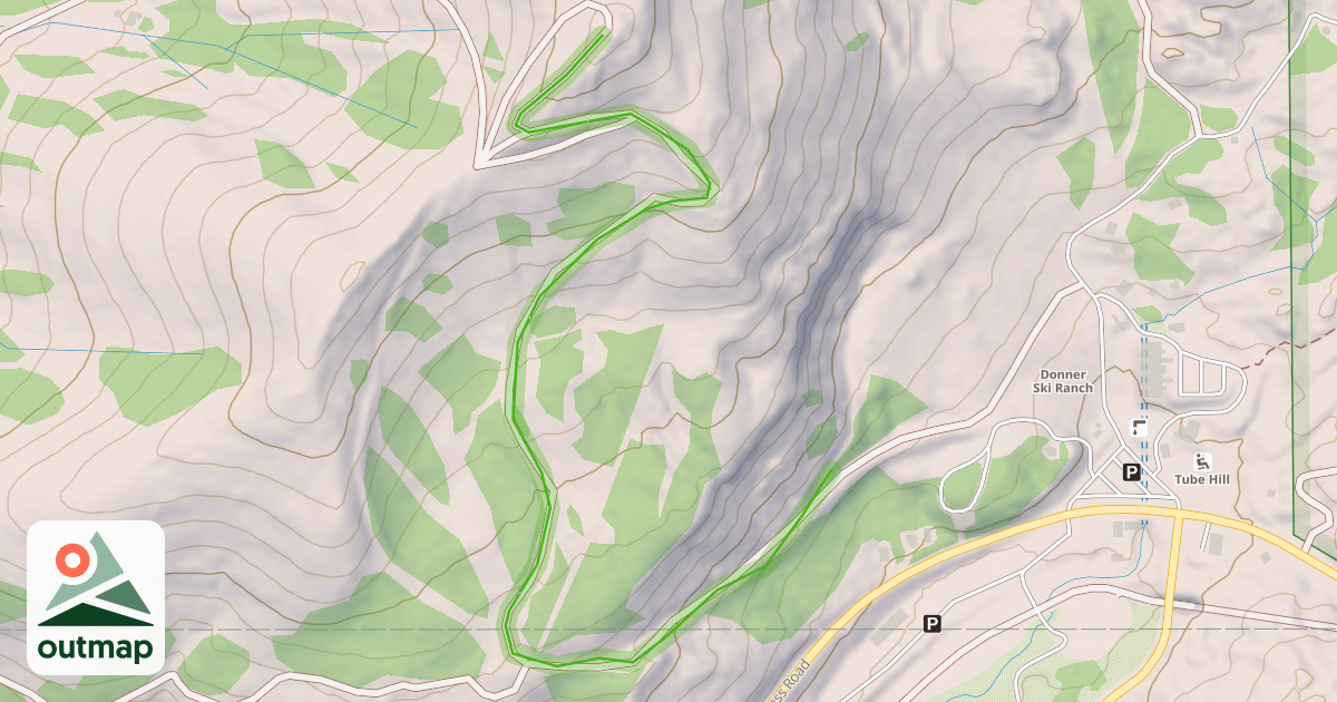Map of South Bowl Road