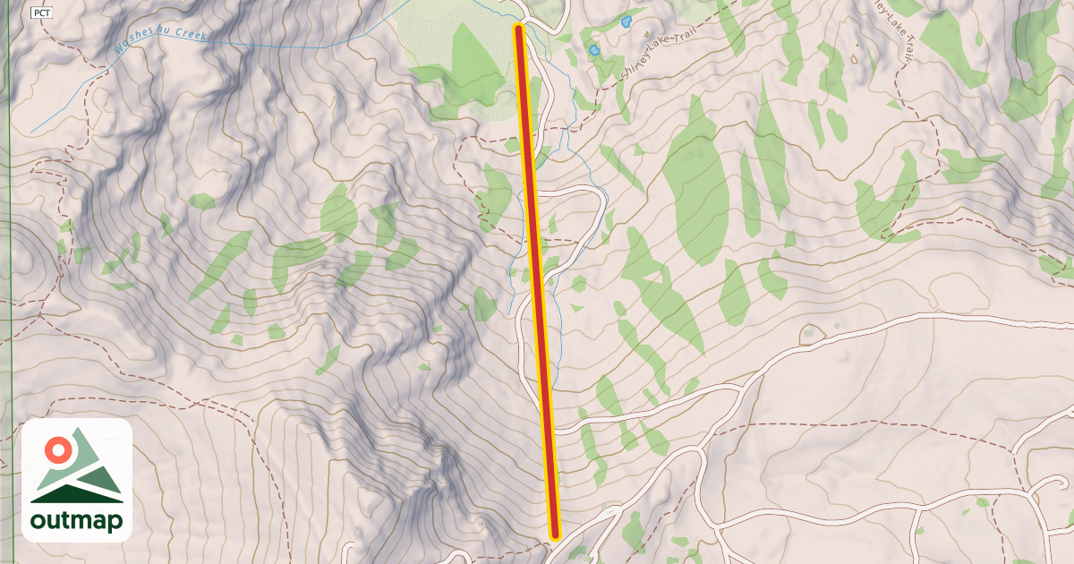 Map of Shirley Lake Express
