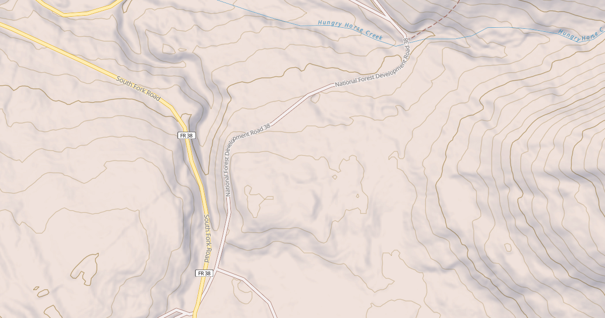 Map preview of HIGHLINE LOOP
