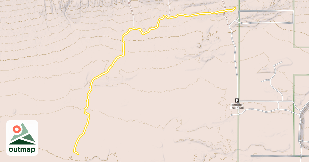 Map of Grizzly High Traverse