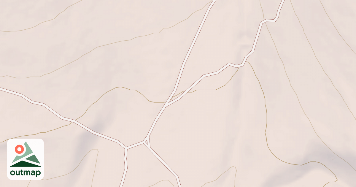 Map of Radar Hill OHV Trails