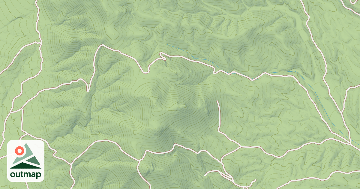 Map of PARADISE RIDGE