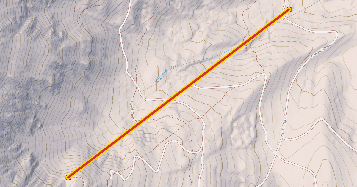 Map preview of Pierre's Knob