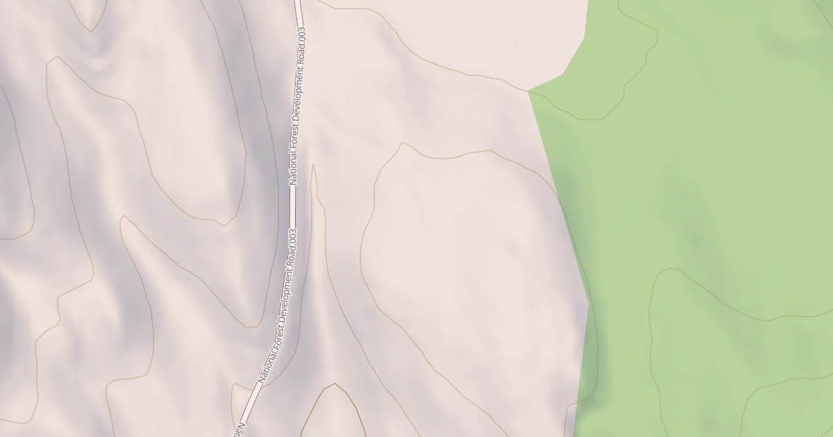 Map preview of USFS Motor Vehicle Use Map Roads {A3539B44-C996-4EDE-83D3-4657D88E4E39}