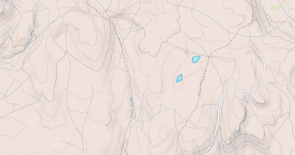 Map preview of CLOVER MDW CUTOFF