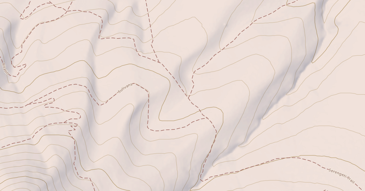 Map preview of Serengeti