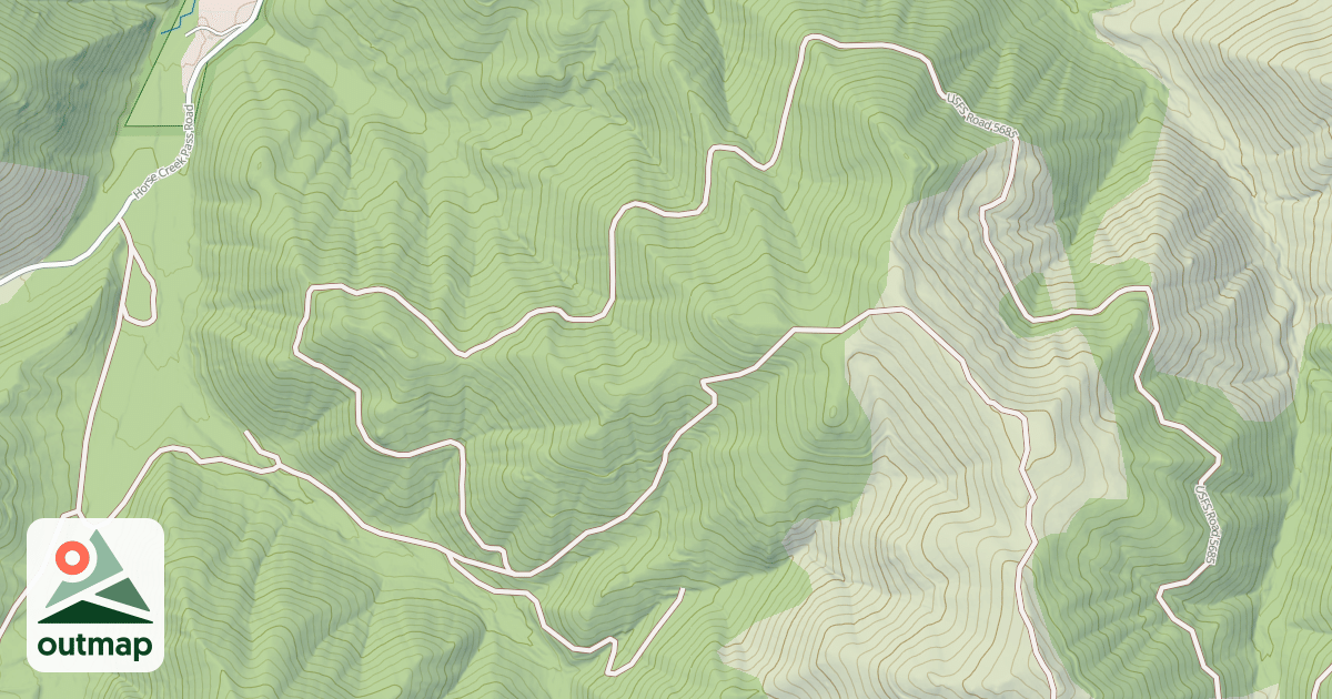 Map of (FDR) SHEEP CREEK
