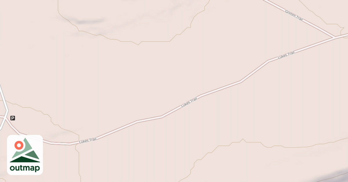 Map of Haldeman & Greenland Tracts - Snowmobile Trails