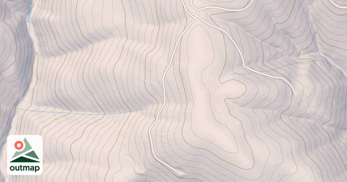 Map of E BLODGETT