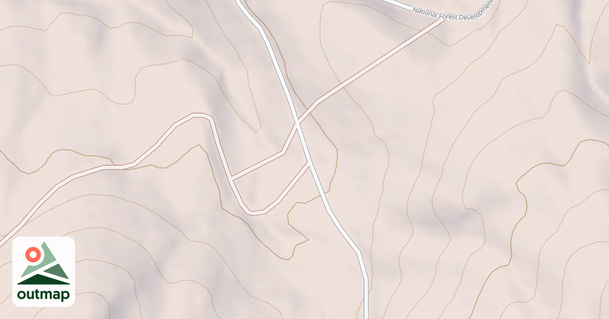 Map of BUCK CANYON