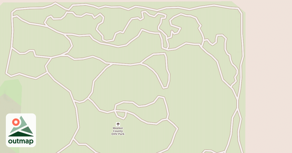 Map of Meeker County ATV/OHM Trails