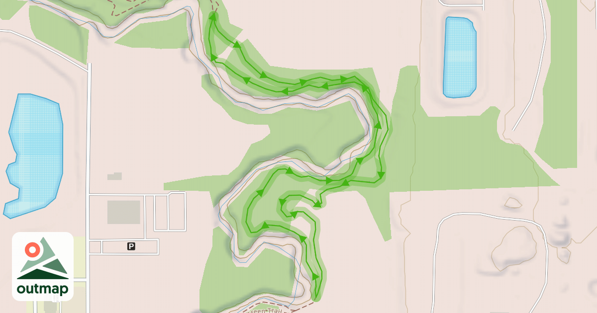Map of Yellow Trail