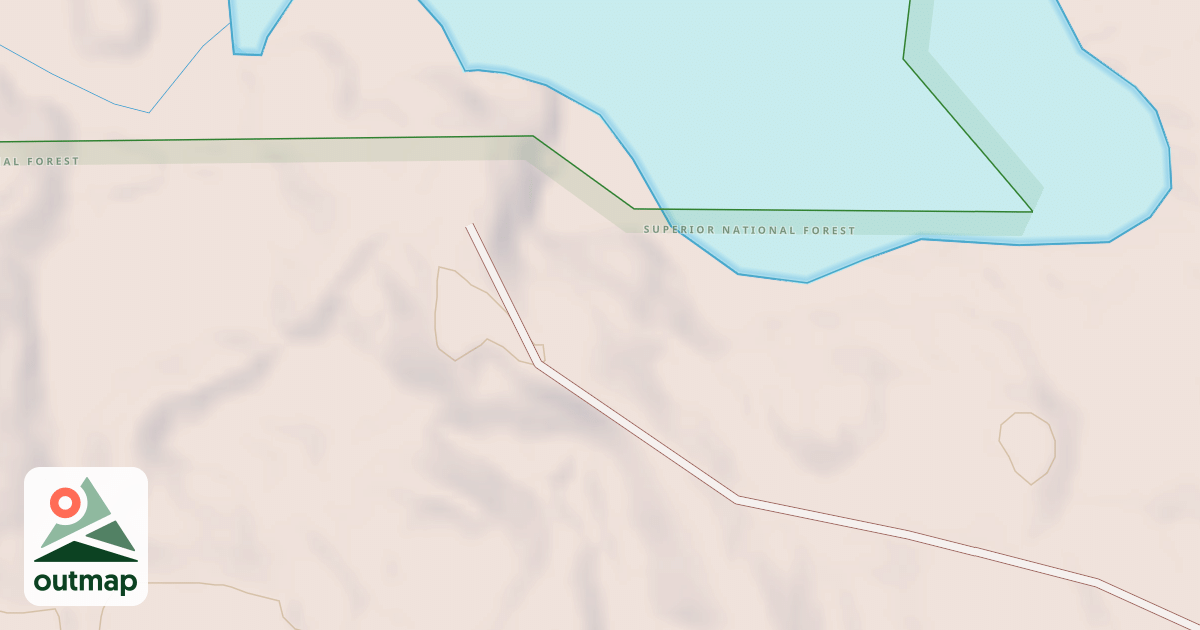Map of BANDANA SPUR A