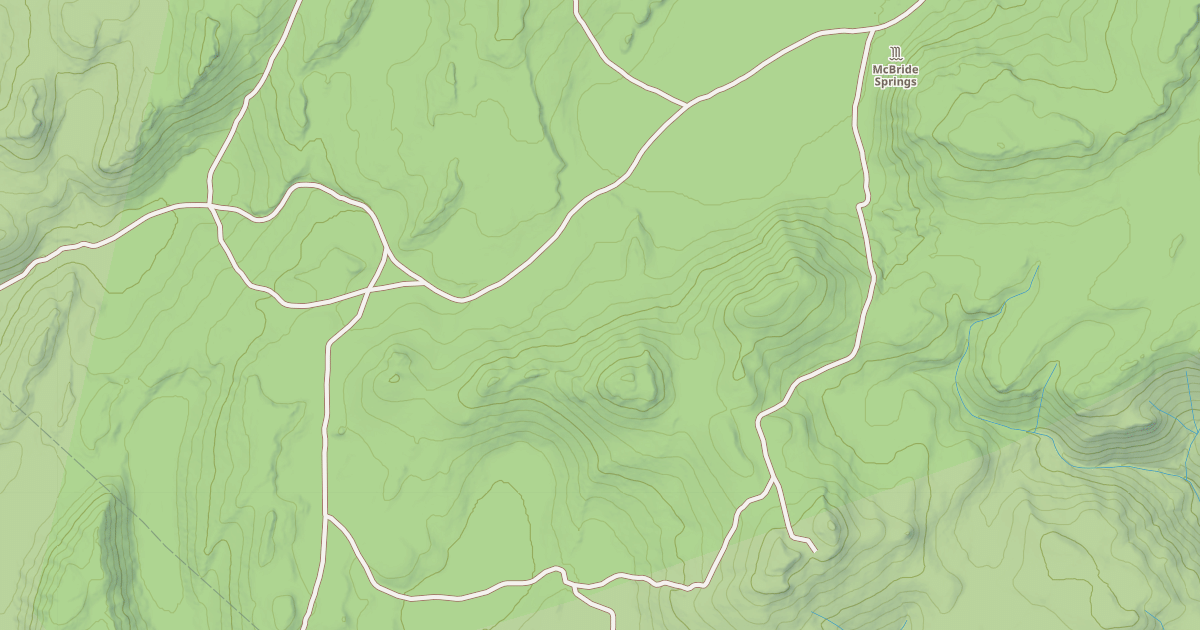 Map preview of USFS National Forest System Roads {57266C85-D299-466C-899D-79AE7D1BBA64}