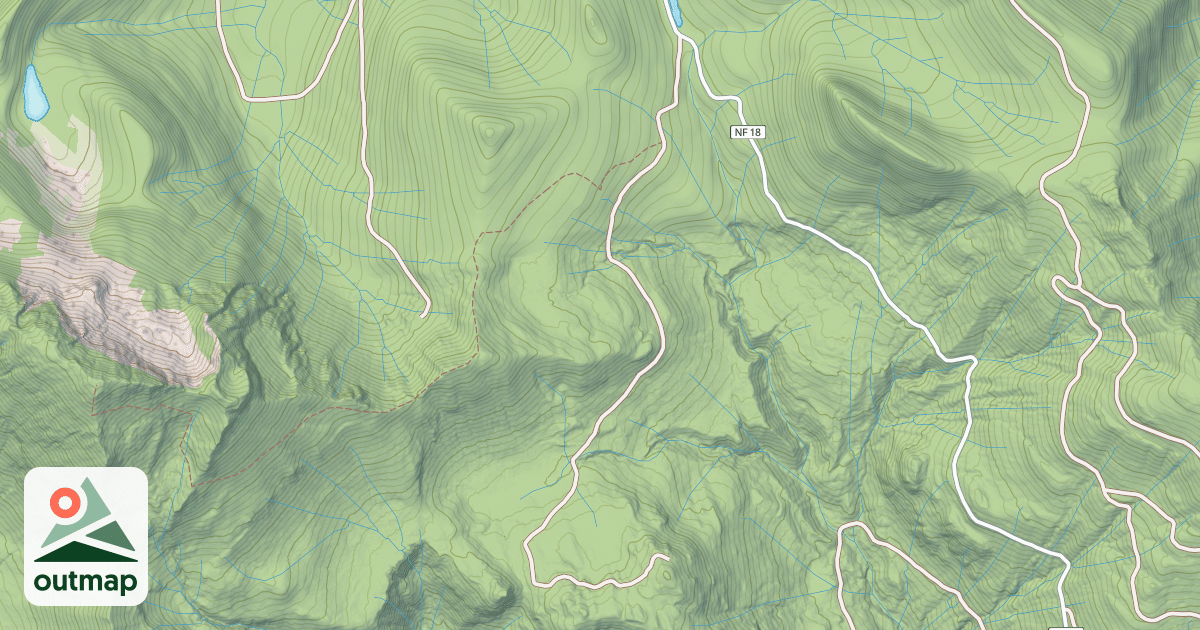 Map of CONEY PASS RD 3403