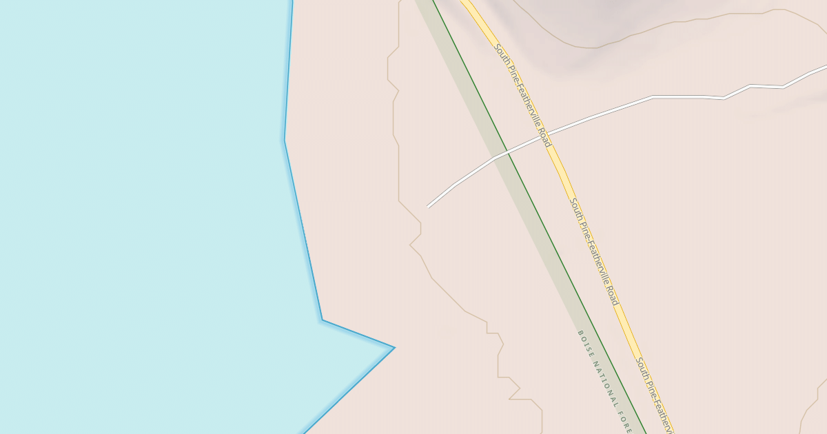 Map preview of CURLEW CREEK