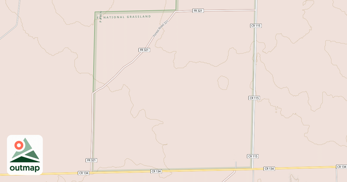 Map of ROAD 321