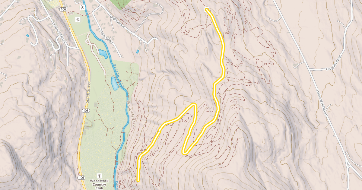 Map preview of Mount Peg Trail