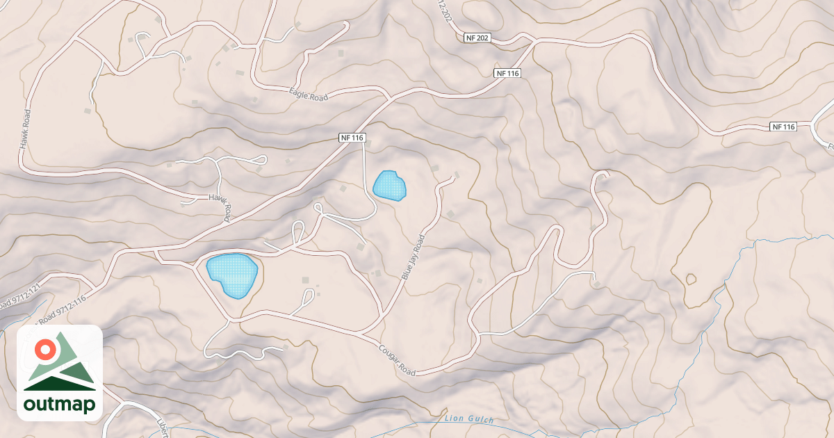 Map of DUNNING RANCH