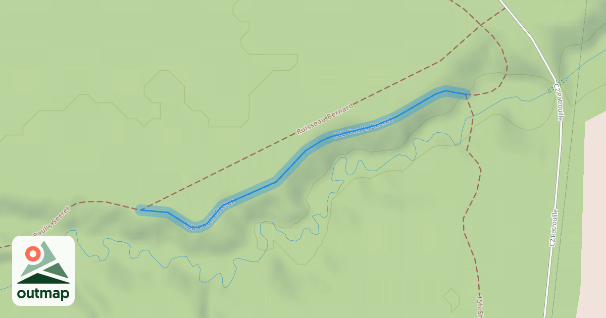 Map of 16b Paul's Secret