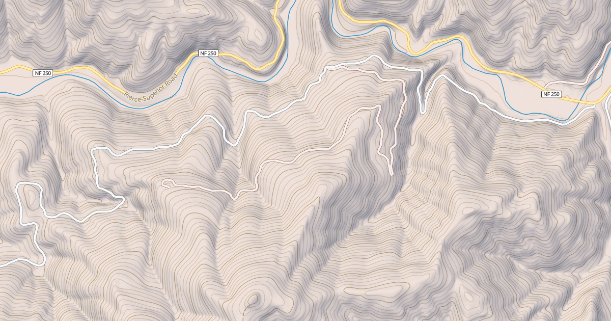 Map preview of COMET CREEK