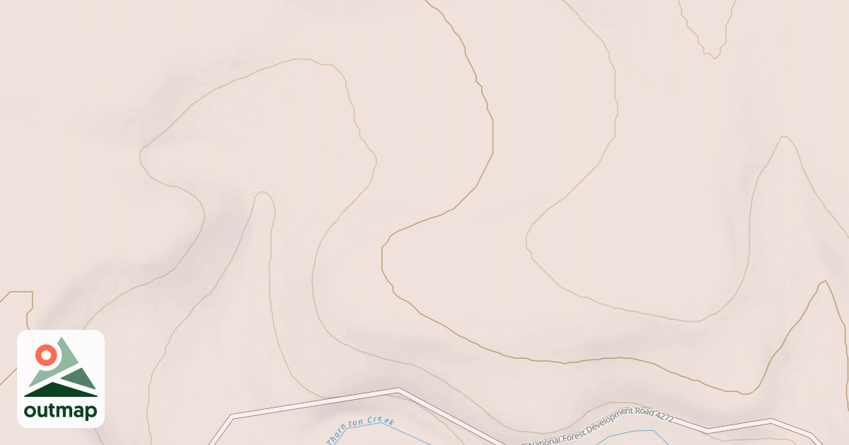 Map of USFS Motor Vehicle Use Map Roads {7939D851-A7A6-4A6E-953C-0D1F89BC1DB1}