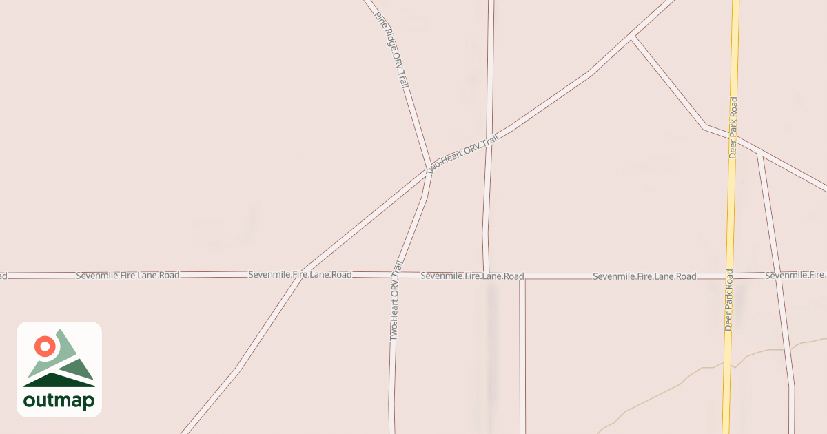 Map of Two-heart Trail