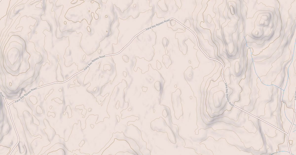 Map preview of EDNA BAY BYPASS