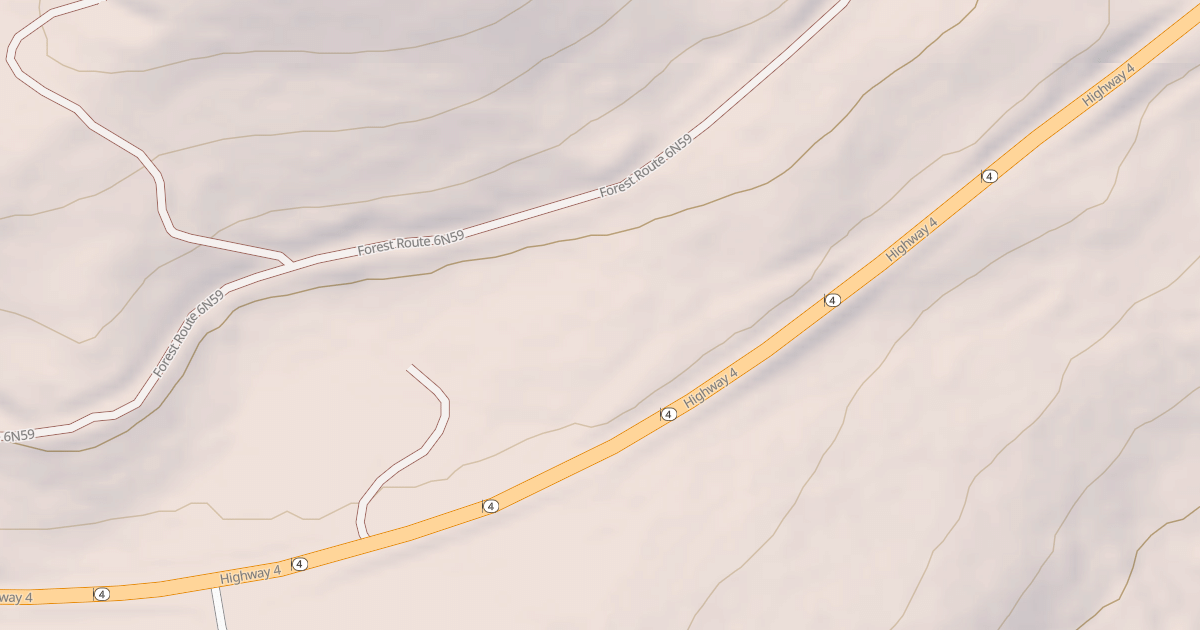 Map preview of USFS Motor Vehicle Use Map Roads {E69A7645-2A0A-4208-B7E6-B994A5AE8B23}