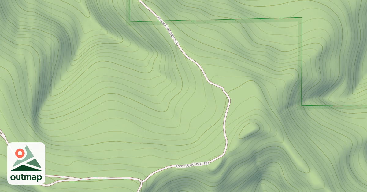 Map of USFS National Forest System Roads {B80FC80E-363E-4D25-9503-82C03181780F}