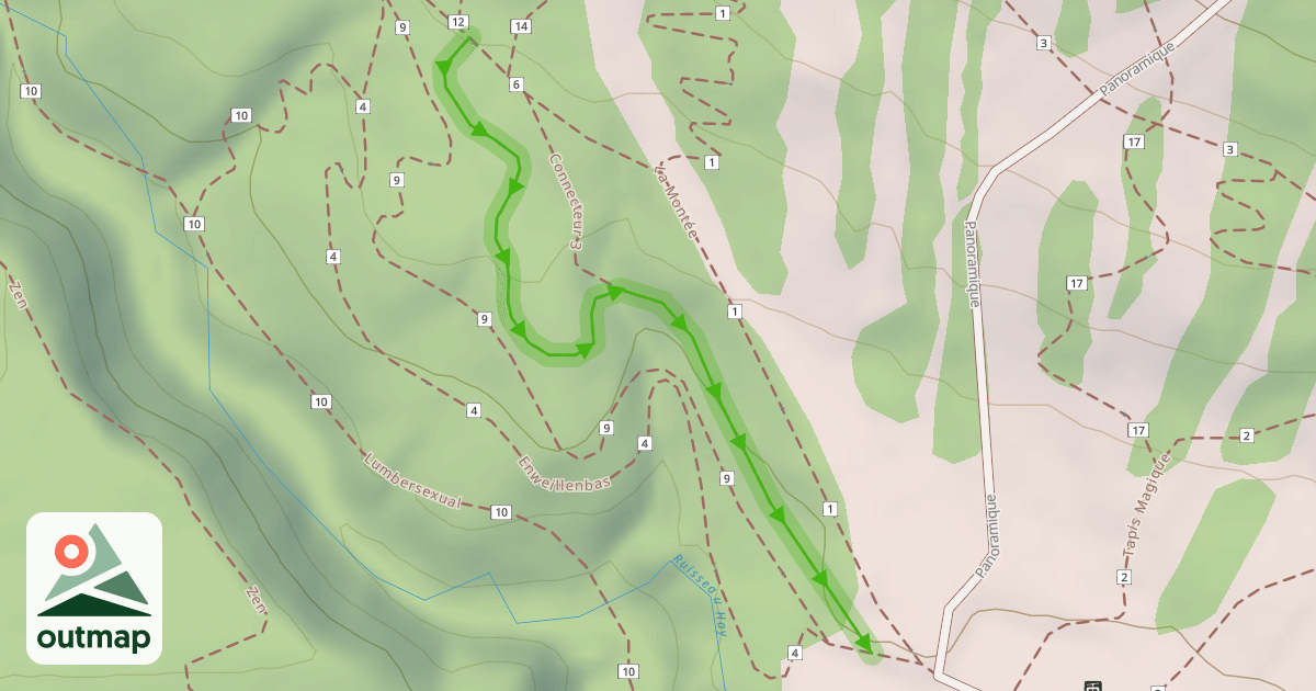 Map of Le Bas Métropolitain