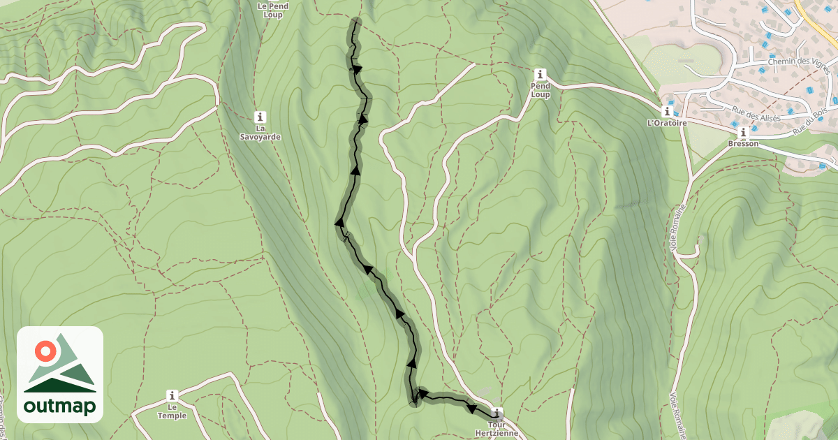 Map of La RoManouche